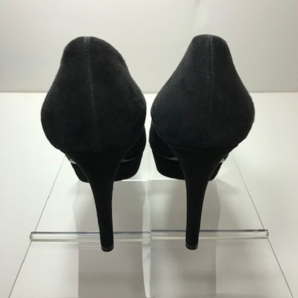 PRADA Black Pointed-Toe Island Platforms (size 9B) - Picture 5 of 7